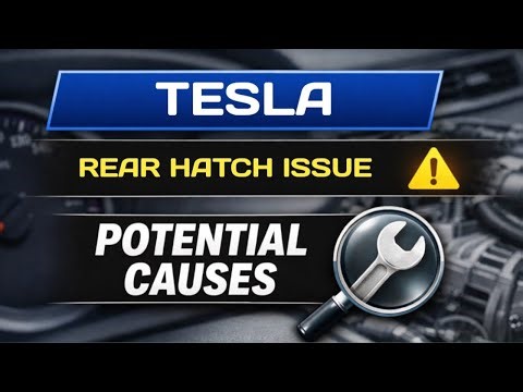 Tesla Rear Hatch Not Latching Properly – Likely Reasons Explained