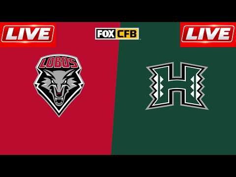 New Mexico vs Hawai'i LIVE HD | NCAAF 2026 | College Football Week 7
