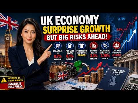 UK Economy Surges! Retail Sales Shock Markets But Big Risks Ahead. #UKInflation #BreakingNews