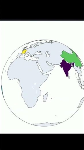 3D Rotating Globe Animation 🌍 #Python #Plotly #PythonAnimation #3DVisualization #Programming #Tech