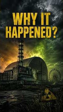 Why Chernobyl Became the Worst Nuclear Disaster in History ☢️#shorts #event #disaster