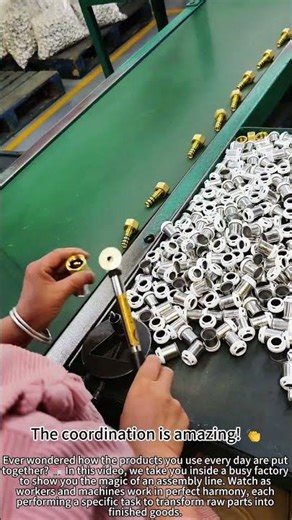 See How a Factory Assembly Line Works! ⚙️