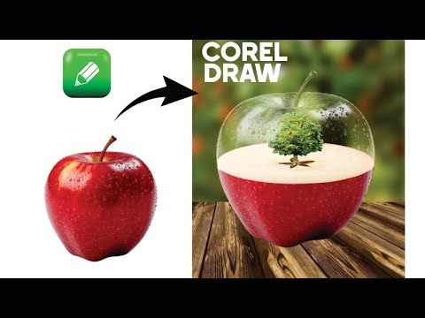 How to Transparent Photo Effect - How To Create in Coreldraw - Ahsan Sabri