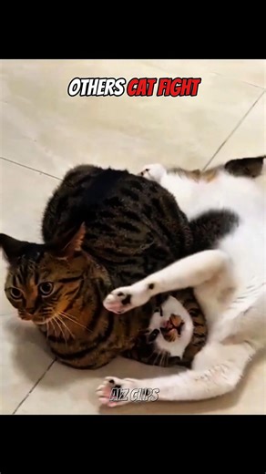 NORMAL CAT FIGHT VS KING OF CATS 💀 #edit #trending #trollface #aizclips #skulledit #youtubeshorts