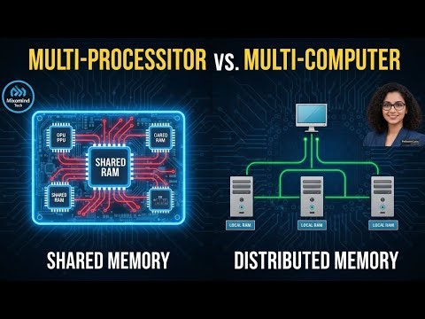 What's the DIFFERENCE Between Multi-Processor and Multi-computer in PDC?