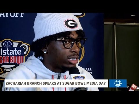 Georgia star wide receiver Zachariah Branch ready to take on Ole Miss in Sugar Bowl