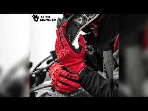 A must-have product #Alien Monster Motorcycle Gloves Sheepskin Polyester Glove Summe Breathable EU