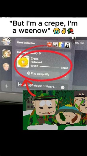 What's Radiohead #southpark #deltarune #gaming