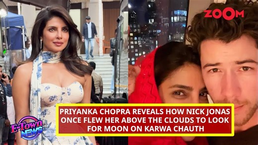 Priyanka Chopra recently appeared on The Kapil Sharma Show and shared a heartwarming romantic moment involving husband Nick Jonas. From opening up about a special Karwa Chauth memory to giving fans a glimpse into their beautiful relationship journey, Priyanka’s candid revelations are all about love, warmth, and couple goals. Watch the full video to catch the sweet details behind this much-loved love story. #PeeCee #GlobalActress #lovebirds #NickJiju #ETownNews #couplegoals | Zoom TV