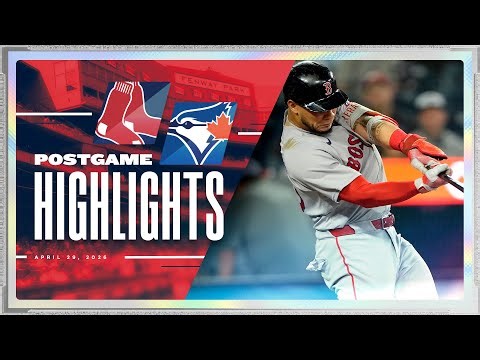 RED SOX HIGHLIGHTS: Red Sox vs. Blue Jays - Willson Contreras Hits 7th Home Run of the Season