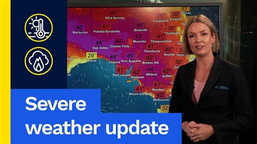 Severe Weather Update: Extreme heat and fire danger for the south Video current: 1pm AEDT 7 January 2025 For the latest forecasts and warnings, go to www.bom.gov.au or the BOM Weather app. | Bureau of Meteorology