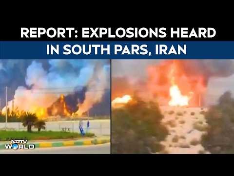 Iran Explosion News | Explosions Reported At Iran's South Pars Petrochemical Complex