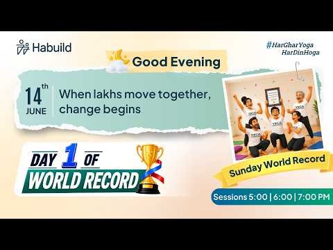 🏆 World Record Week | Day 1 | with @saurabhbothra | LIVE - E