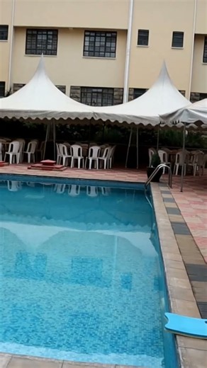 Inside Radix Hotel Karen Swimming Pool | A Beautiful & Relaxing Poolside Experience