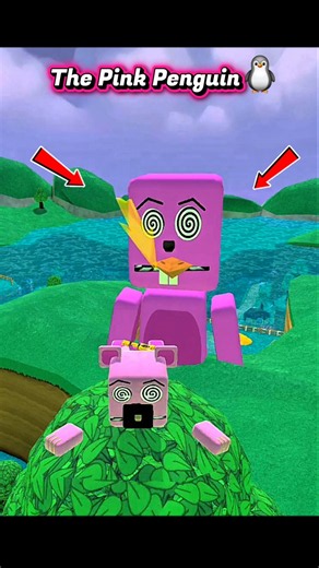 I Found Monster Pink Penguin 💗🐧#superbearadventure #sba