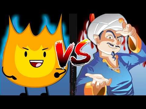 BFDI Characters vs Akinator