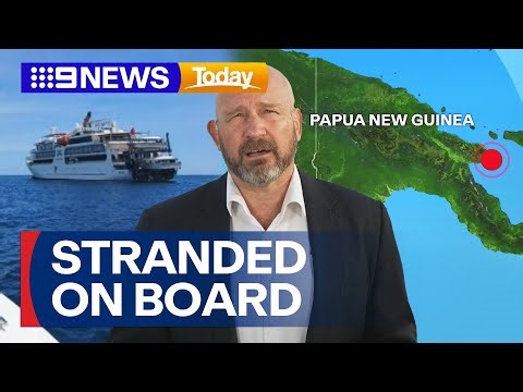Embattled Cairns cruise ship runs into more trouble after death of passenger | 9 News Australia