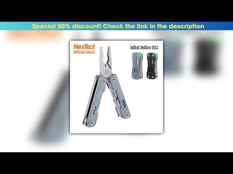 New Arrival NexTool S11 Mini Sailor Pliers 12-In-1 Multitool Plier Knife Folding Pocket Screwdriver