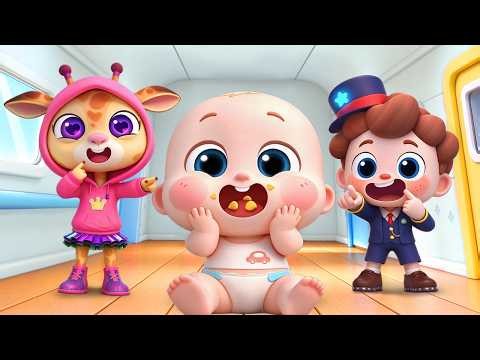 Who Took the Cookies? | Learn Colors | Police Chase | Nursery Rhymes & Kids Songs | BabyBus