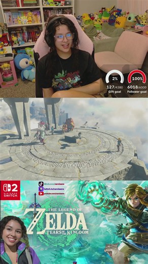 Pt.3 Legend of Zelda Tears of the Kingdom SECRET BONUS ENDING #legendofzelda #legendofzeldatearsofthekingdom #gaminggala #livehighlights #tiktoklive