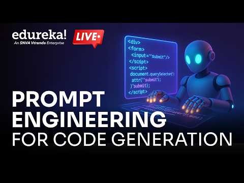 Prompt Engineering For Code Generation | How to use ChatGPT for Code Generation | Edureka Live