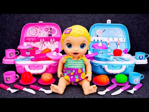 52 Minutes Satisfying with Unboxing Minnie & Elsa Playset | Makeup Set Toys ASMR | Review Toys