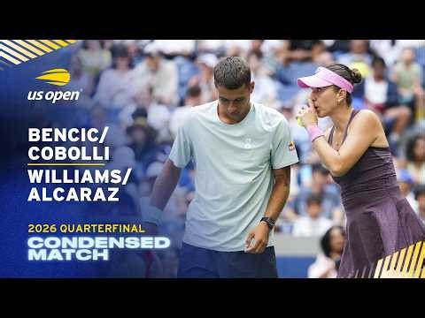 Monfils/Svitolina vs. Cobolli/Bencic Condensed Match | 2026 US Open Semifinal