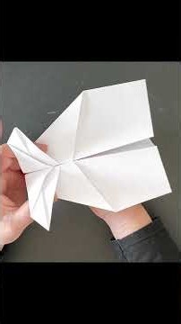 How To Make The Coolest Paper Airplane Ever!