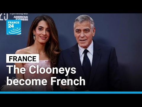 George and Amal Clooney become French after naturalisation process • FRANCE 24 English