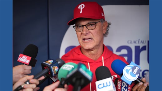 Giants-Phillies postponed, setting up doubleheader on Thursday