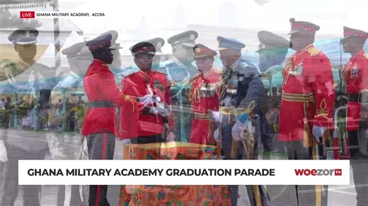 LIVE FROM GHANA MILITARY ACADEMY | Ghana Military Academy Graduation Parade | WoezorTV | WoezorTV