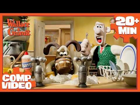 SOAP-OPERA AT 62 WEST WALLABY ST! 🧼🗣️ | Wallace & Gromit