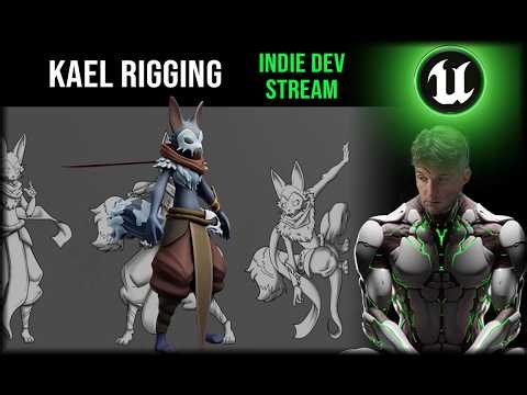 Rigging Kael in Maya | Character Rigging Tutorial | UE5 2.5D Platformer