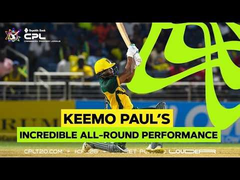 Keemo Paul's Phenomenal All-Round Performance | CPL 2026