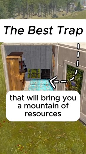 «Building the best trap in Rust» #rust #rustgame #rustpvp