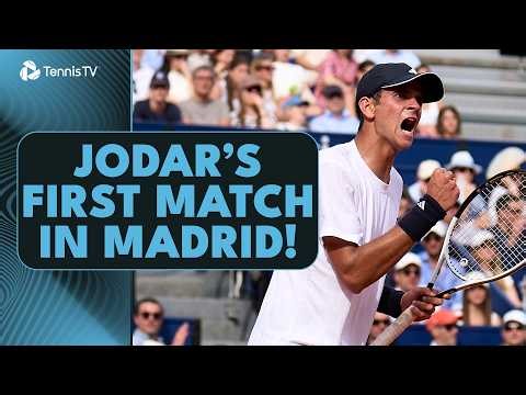 Rafael Jodar Makes His Madrid Debut vs Jasper de Jong! | Madrid 2026 Highlights