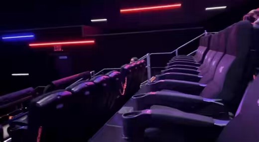 The world’s largest 4DX cinema is at Regal Times Square in NYC. 👀🍿
