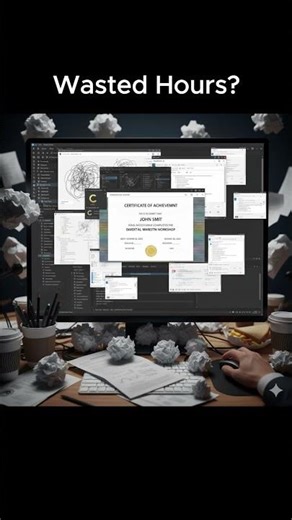 THIS WASTES HOURS certificate Design Mistake #shorts #ticketdesign #graphicdesign #thecrafity #event