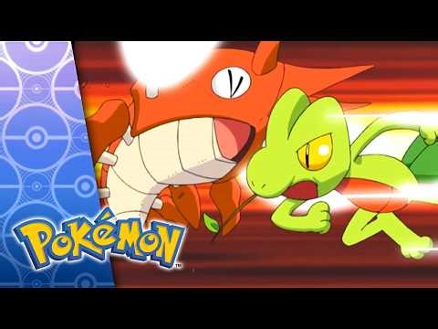 Ash Battles the Mysterious Menace Corphish | Pokémon Advanced