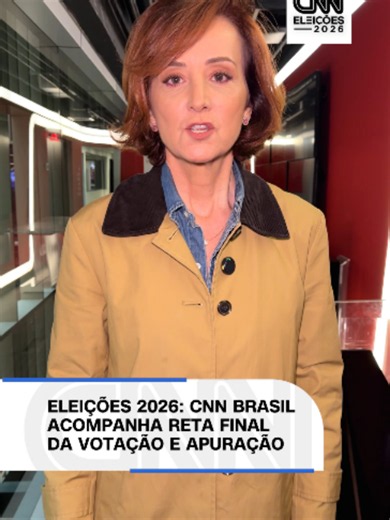 ELEIÇÕES NA CNN Faltam poucas horas para o fechamento das urnas, e a expectativa é pela apuração de uma eleição disputada. A CNN Brasil acompanha a reta final da votação em todo o país e prepara uma cobertura especial, com informações em tempo real e análises sobre os resultados. Acompanhe a apuração ao vivo na TV, no YouTube e nas plataformas digitais da CNN Brasil. #CNNPolítica #CNNBrasil #CNNnasEleições #Eleições2026