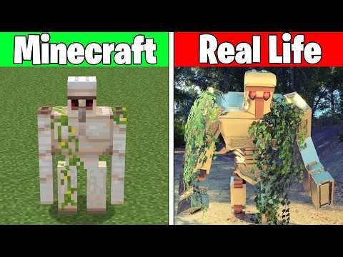 Realistic Fire Simulation vs Minecraft - Real Life Compilation