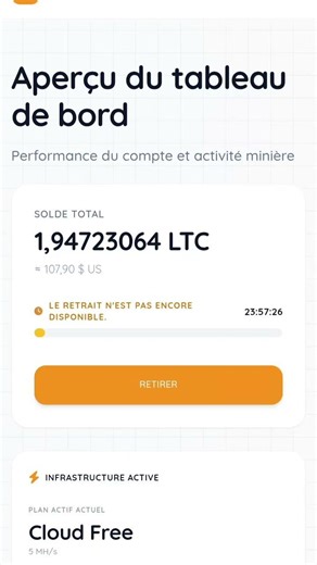 Exploring Litecoin cloud mining with LTCMiner.Mining infrastructure he