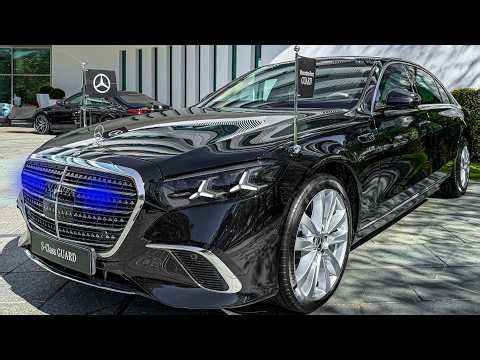 NEW Mercedes S-Class GUARD Version! Most SECURE Car! Interior Exterior Design 4k