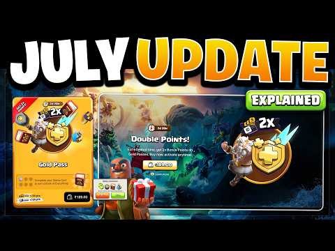 July 2026 New Update & Gold Pass Offer Explained - Get FREE Rewards in Clash of Clans!
