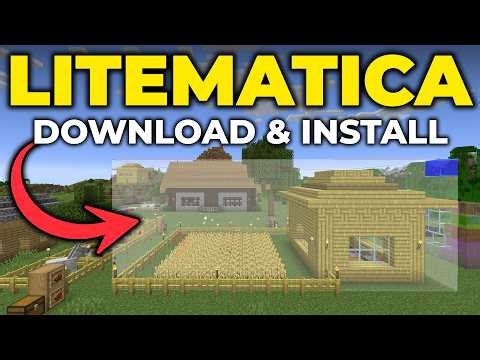 How To Download & Install Litematica (Minecraft 2026)