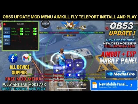 Free Fire Panel OB52 || Free Fire Mod Menu 100% Safe 💀 Free Fire Injector Safe || #freefire