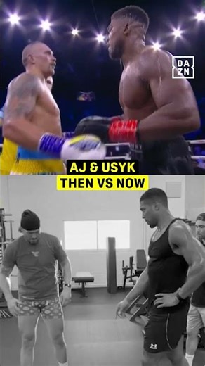 Anthony Joshua & Oleksandr Usyk change from rivals to campmates 🙌🔥