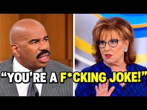 Steve Harvey KICKED OFF The View After Explosive Clash With Joy Behar!