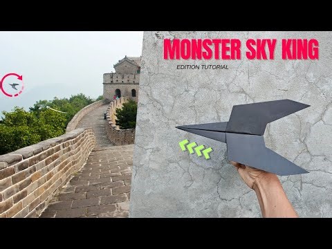 Fastest paper airplane in the world tutorial, world's fastest paper airplane tutorial, Paper Plane