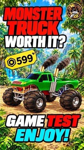 Monster Truck Showcase – Worth It? | #Roblox #primalpursuit #gaming #gameplay #felixgaming #games
